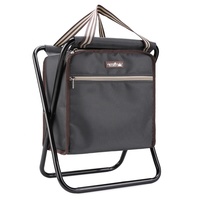 Sac isotherme de luxe en polyester avec fonction chaise, léger, grand compartiment alimentaire, poche avant, poignée de transport TAWA