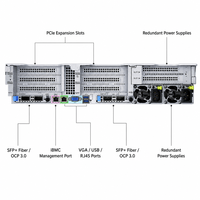 Server Rak RH2288 V6 2U Bekas, Intel Xeon Scalable, DDR4, Penyimpanan SAS SATA NVMe, Manajemen IBMC untuk Pusat Data