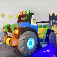 Cool Car Off-Road X 3D Video Racing Games Machine Intérieur Coin Operated Fiberglass Kiddie Rides Parent-Child Family Shopping Mall