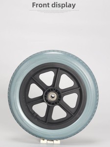 Conjunto <span class=keywords><strong>de</strong></span> Rueda Trasera <span class=keywords><strong>de</strong></span> 12 Pulgadas con Neumático <span class=keywords><strong>de</strong></span> PU Sólido 12 1/2X 2 1/4, Accesorios <span class=keywords><strong>para</strong></span> <span class=keywords><strong>Silla</strong></span> <span class=keywords><strong>de</strong></span> <span class=keywords><strong>Ruedas</strong></span>, Suministros <span class=keywords><strong>para</strong></span> Terapia <span class=keywords><strong>de</strong></span> Rehabilitación - Product Image 5