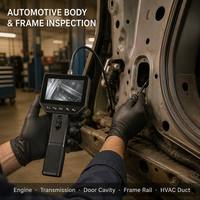 Vidéoscope articulé industriel UDIAG GVS200 1080P 6,2 mm 210 °   Caméra d'inspection endoscopique avec écran HD 4,3 pouces, étanche