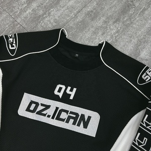 QIANSHI <span class=keywords><strong>T</strong></span>-<span class=keywords><strong>Shirt</strong></span> da <span class=keywords><strong>Uomo</strong></span> Personalizzata a Maniche Lunghe Oversize Mimetica Real Tree in Cotone Pesante con Patchwork Ricamato - Product Image 5