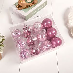 DAMAI 24Pcs Christmas Decoration Balls Shatterproof Colored Transparent Ball for Festival Wedding Home Party Decors <b>Tree</b> Hanging - Product Image 1