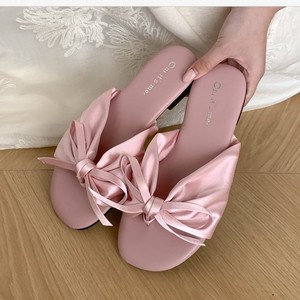 Nuevas sandalias planas elegantes francesas con lazo para mujer, suaves, para uso diario, al aire libre, fáciles de poner, combinables con vestidos. - Product Image 2