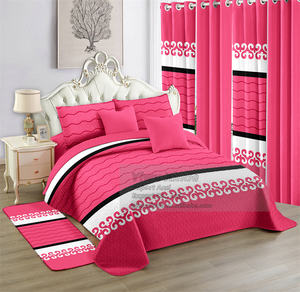 Juego de Ropa de Cama de Microfibra Suave King de 12 Piezas, Cortinas Decorativas Transparentes, Alfombra Acogedora para Toda Temporada - Product Image 6