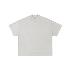 Unisex Cổ Điển Brown Axit Rửa <span class=keywords><strong>In</strong></span> T-Shirt Quá Khổ Đau Khổ Thời Trang Phố Với Cắt Nối Thiết Kế 100% Cotton Cho Nam Giới - Product Image 5