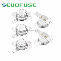 Ksd301 10a 250V 온도 조절기 Ksd301 온도 조절 스위치 세라믹 열 퓨즈 바이메탈