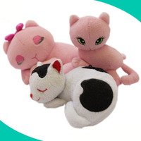 Jouet de chaton orange réaliste en peluche de 10 pouces, animal en peluche, chat tigré, fabrication OEM en Chine, vente en gros