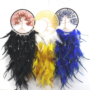 <span class=keywords><strong>Atrapasueños</strong></span> de amatista hecho a mano, árbol de la vida, colgante de pared, cristal de cuarzo rosa, <span class=keywords><strong>atrapasueños</strong></span>, pluma, piedra preciosa, <span class=keywords><strong>atrapasueños</strong></span> - Product Image 1