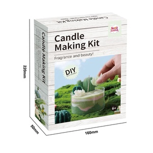 Kit <span class=keywords><strong>de</strong></span> Fabricación <span class=keywords><strong>de</strong></span> Velas Personalizadas OEM ODM, Mini Cactus Bonsái, Kit <span class=keywords><strong>de</strong></span> Bricolaje <span class=keywords><strong>para</strong></span> Hacer Velas, Decoración y Aromatización del Hogar - Product Image 3