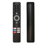 La télécommande NVTC convient aux téléviseurs CHIQ, télécommande infrarouge vocale avec Netflix et YouTube