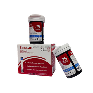 Tiras Reactivas para <span class=keywords><strong>Medir</strong></span> la <span class=keywords><strong>Glucosa</strong></span> Sinocare Safe AQ Smart - Product Image 5