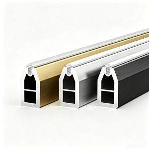 <span class=keywords><strong>Tringle</strong></span> de penderie en alliage d'aluminium avec support à bride pour rangement efficace et séchage - Product Image 1