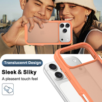 Coque de protection intégrale antichoc robuste double couche TPU+PC pour iPhone 17 Pro Max