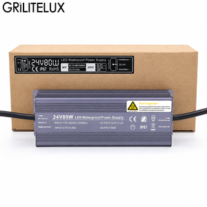 Alimentation LED étanche IP67 12V 24V 60W 100W 150W AC DC pour enseignes néon et luminaires extérieurs - Product Image 1