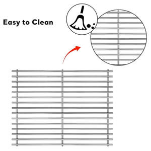 Parrilla para parrilla de carbón Casco en forma de red para barbacoa Fabricante <span class=keywords><strong>Malla</strong></span> de parrilla de acero inoxidable antiadherente para exteriores - Product Image 3