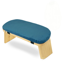 Tabouret de yoga et de méditation à domicile en bambou, doux, confortable, amovible et réglable en hauteur, pour l'exercice, idéal pour le dropshipping transfrontalier