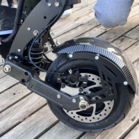 Geofought R7 60V 72V Scooter électrique de banlieue pliable à la mode Scooter de ville à longue portée et alimenté par batterie Scooter électrique pour adultes
