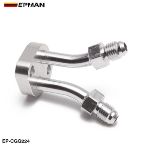 EPMAN <span class=keywords><strong>Voiture</strong></span> Turbo eau/liquide <span class=keywords><strong>de</strong></span> refroidissement bride raccord et joint boulon pour Toyota CT9 CT12 CT20 CT26 4AN Flare adaptateur en aluminium EP-CGQ224 - Product Image 3
