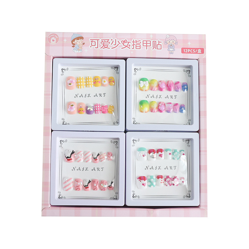 Uñas Postizas Adhesivas Lindas