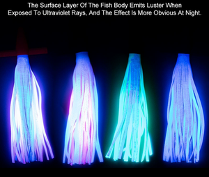 เหยื่อล่อปลาไบโอนิกขนาด7นิ้ว/18ซม. 9นิ้ว/23ซม. เหยื่อล่อรูปนกตกปลาแบบนิ่ม - Product Image 4