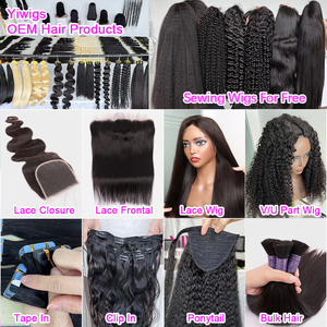 Double Drawn Raw Cambodian Hair Bundles Vendor Wholesale Unprocessed Human Hair Raw Virgin Cuticle Aligned Hair <strong>Extensions</strong> - Product Image 6