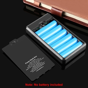 HAWEEL fai da te 6x18650 batteria 24W carica rapida cassa della banca di potere <span class=keywords><strong>con</strong></span> Display senza batteria - Product Image 5