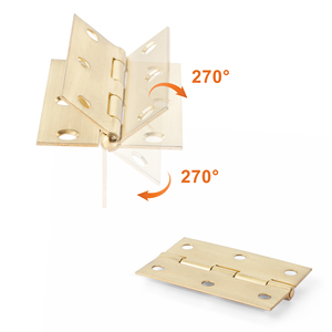 Tiện ích bình thường thép không gỉ Đen Bạc Vàng bản lề cho đồ nội thất nhà bếp tủ tủ quần áo cửa 270 độ Bản lề tủ - Product Image 3