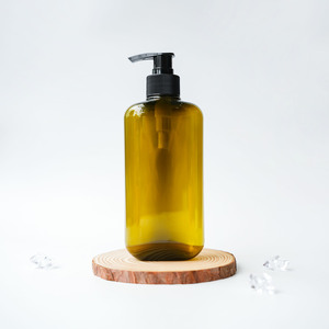 Super High Quality 350ml PET <b>Amber</b> Plastic <b>Bottle</b> Empty Container for Body Lotion Hand Wash Facial Cleanser Top Manufacture - Product Image 2