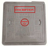 Couvercle de trou d'homme robuste en fibre de verre FRP Drain d'égout SMC BMC Couvercle de trou d'homme en résine composite
