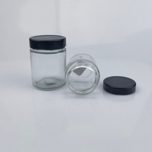 Vente en gros de pots en verre à large ouverture ronds transparents pour mousse et confiture, 100 ml, 150 ml, 280 ml, 380 ml, 500 ml - Product Image 4