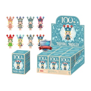 Nueva Llegada P M MEGA ROYAL MOLLY 100% Serie Aniversario 1 Caja Sorpresa Figura de Acción Coleccionable Juguete Decoración Creativa Regalo - Product Image 1