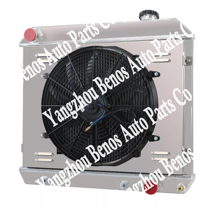 Radiateur en aluminium à 4 rangées pour <span class=keywords><strong>Chevrolet</strong></span> Chevelle/Bel Air/El Camino/<span class=keywords><strong>Impala</strong></span> 1963-1968 - Product Image 1