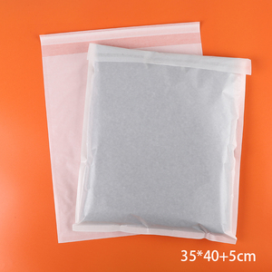 Túi giấy glassine phân hủy sinh học thân thiện với môi trường cho bao bì may mặc và quần áo với niêm phong 3 mặt - Product Image 6