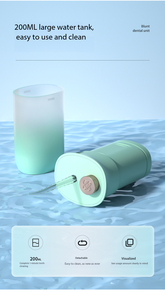 Irrigador Bucal Eléctrico Portátil Recargable por USB, de Plástico, con Certificación IPX7, para Limpieza Dental, 3 Niveles de Presión - Product Image 5