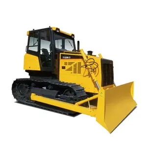 Maquinaria construção Bulldozer esteira pequena Mini Bulldozer 120hp T120N-3 com estripador traseiro