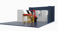 BORUNTE Robot de soudage industriel articulé à 6 axes, charge utile de 6 kg, rayon d'action de 1600 mm, pour applications de soudage