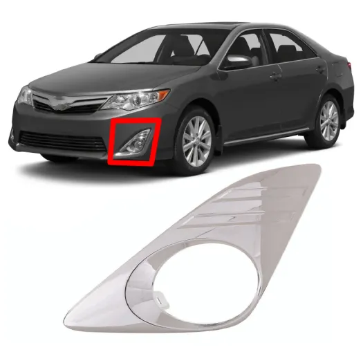 car Chrome Fog Light lamp Cover for Toyota Camry L/LE/XLE/Hybrid 2012 2013