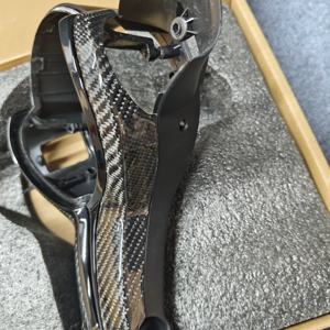 Garniture de <span class=keywords><strong>volant</strong></span> en fibre de carbone noire <span class=keywords><strong>M</strong></span> Performance pour <span class=keywords><strong>BMW</strong></span> F01 F06 F10 X5 F15 X6 F16 F20 F30 F31 F32 F36 F80 M3 - Product Image 3
