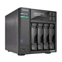 ASUSTOR 4 Bay Home Mini NAS Intel N5105 Quad Core 2 Lan 2.5GbE USB3.2 SATA HDD M.2 NVME SSD penyimpanan Server