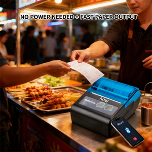 Aixw tốc độ cao 58 Mét Máy in hóa đơn nhiệt kinh doanh nhỏ POS máy in cho bán lẻ nhà hàng cho Android, iOS, <span class=keywords><strong>Windows</strong></span> - Product Image 3