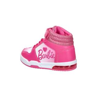 Scarpe da ginnastica Barbie per ragazze, fucsia, alte, con chiusura in velcro, per bambini - Product Image 3