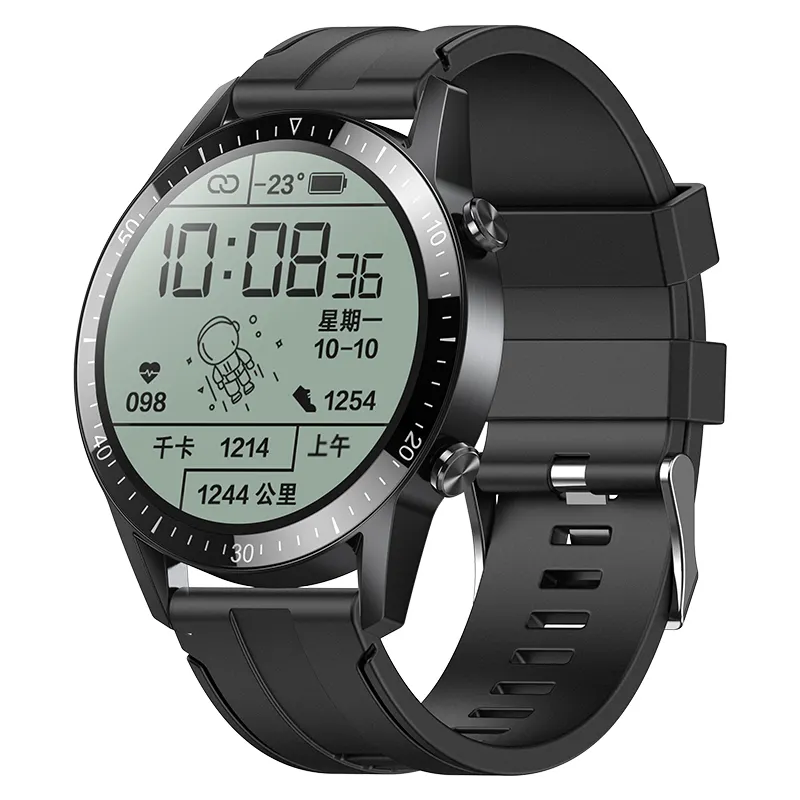 TM02S Exercise Monitoring Men Smart Watch Health Management IP67 Waterproof Voice Assistant Calling Smart NFC Watch