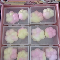 Mainan Kucing Cakar TPR Warna-Warni Kombinasi Bintang, Slow Rebound, Unik, Bisa Digenggam dan Diremas, untuk Anak Perempuan