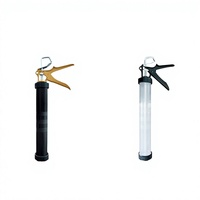 Pistolet à colle structurelle 995 à poignée souple, type pression, mécanisme d'arrêt automatique épaissi, résistant aux intempéries, pour mastic verre