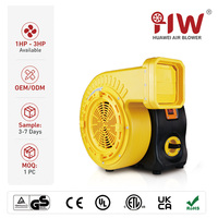 Souffleur d'air électrique commercial de haute qualité HW pour château gonflable, arche, combo de saut et toboggan