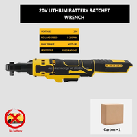 Clé à cliquet électrique brossée DCF512 20V Batterie sans fil Tournevis Démontage Vis écrou 3/8\" Outils électriques Clé à chocs
