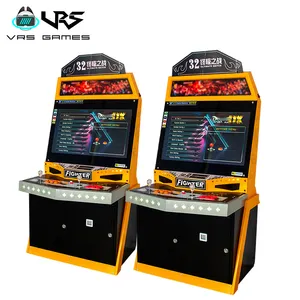 Machine d'arcade Street Fighter à jetons 32 pouces jeux vidéo machine d'arcade de combat à vendre