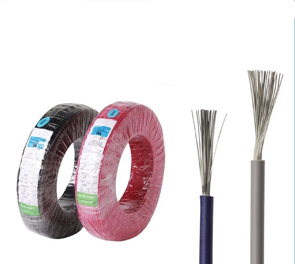 Copper Wires 1430 xlpvc insulated electrical wire 105C 300V 10AWG to 30AWG irradiated flexible wiring