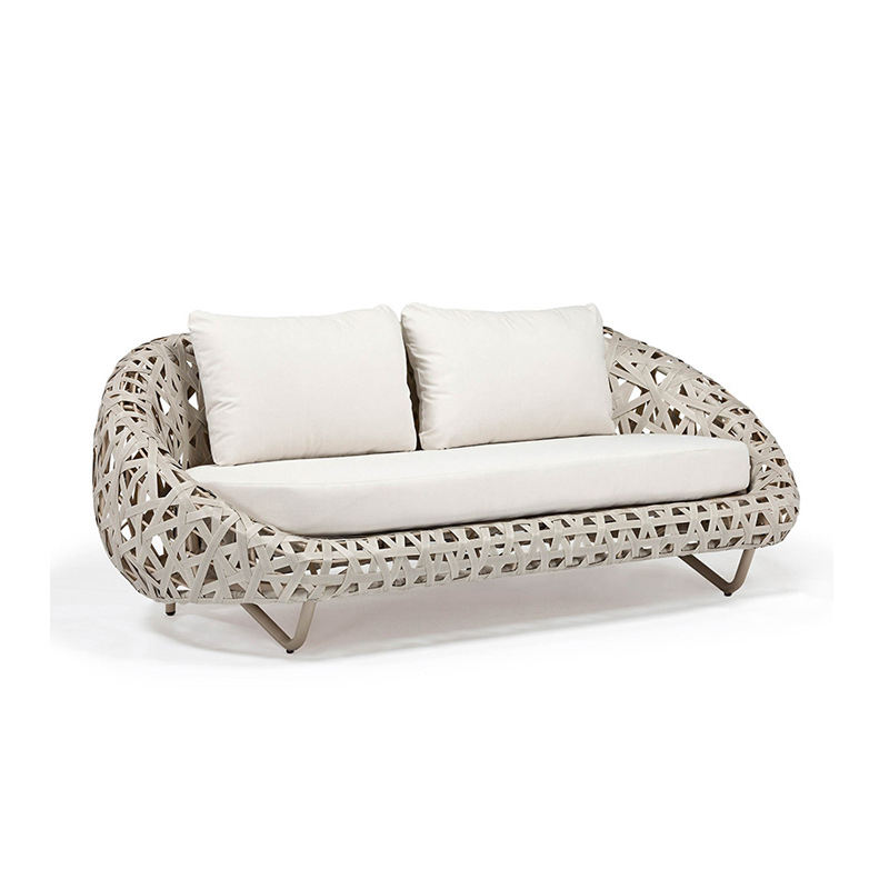 Sofa S-P021-1 de deux ensembles de jardin